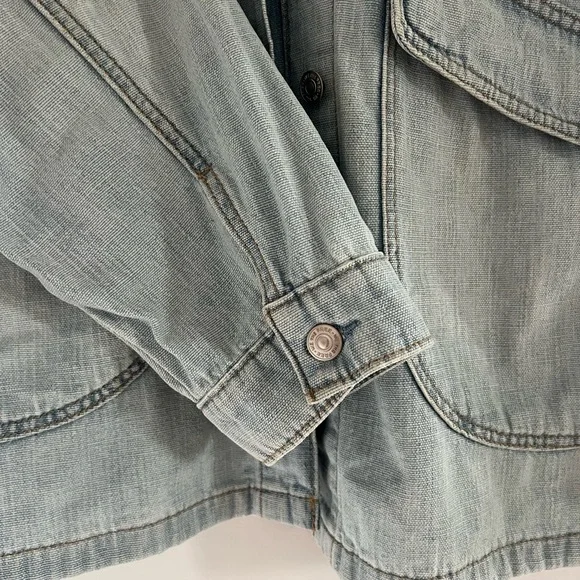 We the free lemon denim jacket - Picture 8 of 10